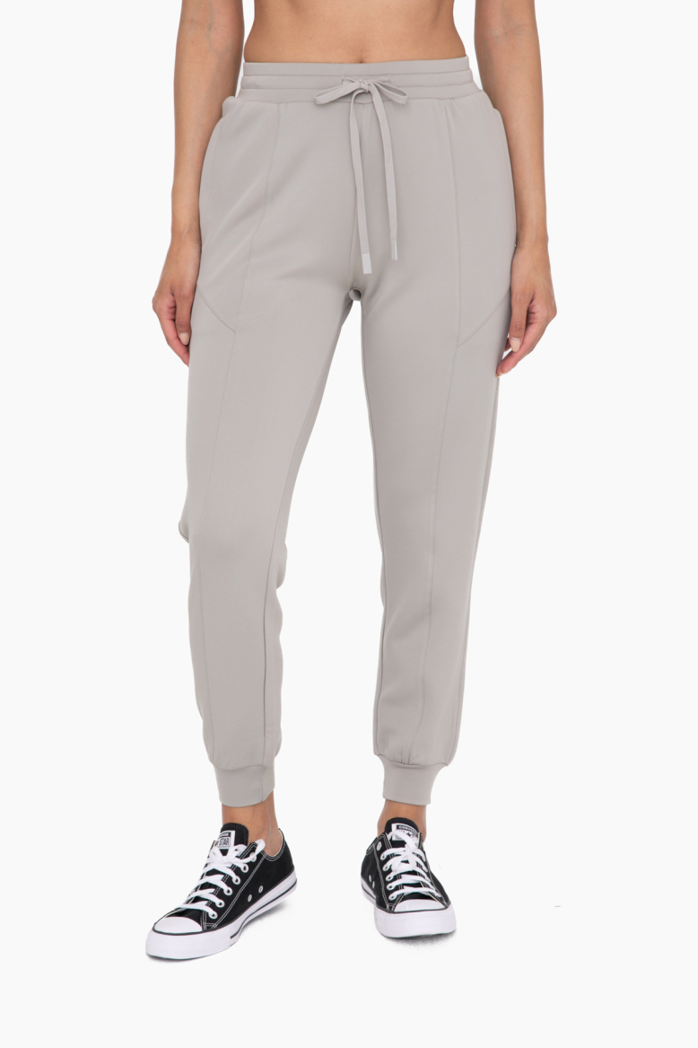 Cuffed Joggers with Zippered Pockets(AP7013)