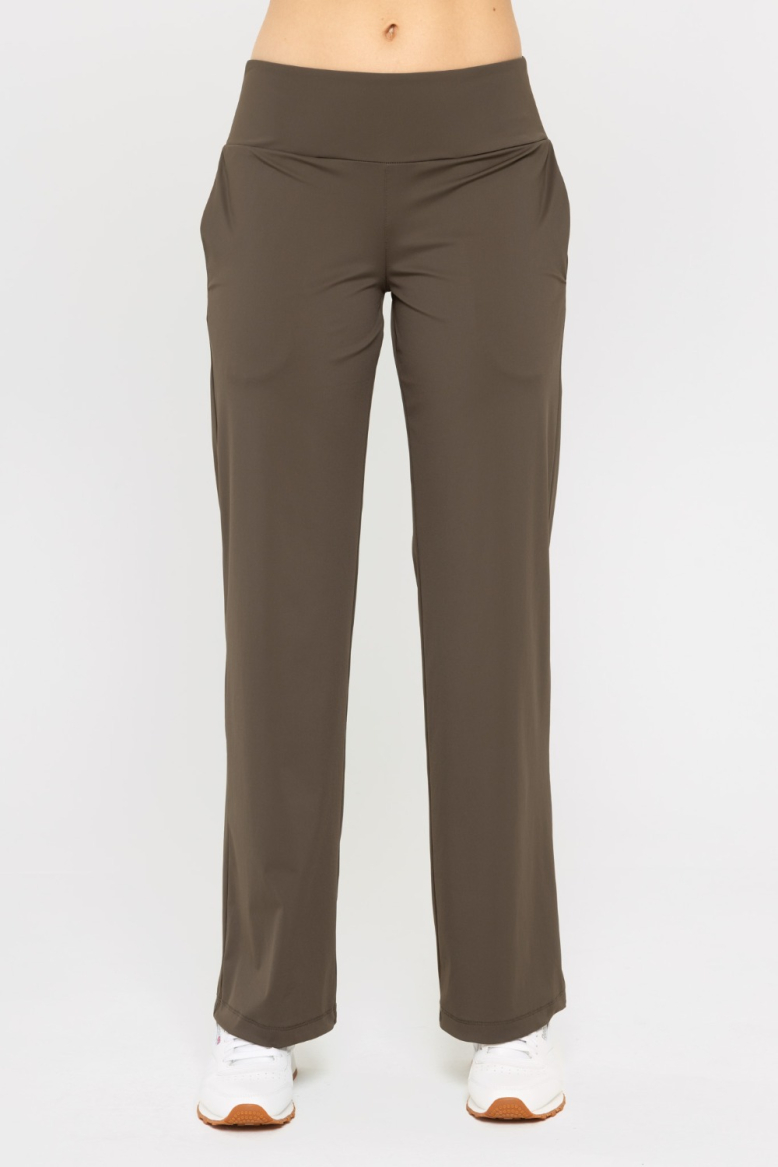 Nylon Blend Tailored Pants (AP7277)