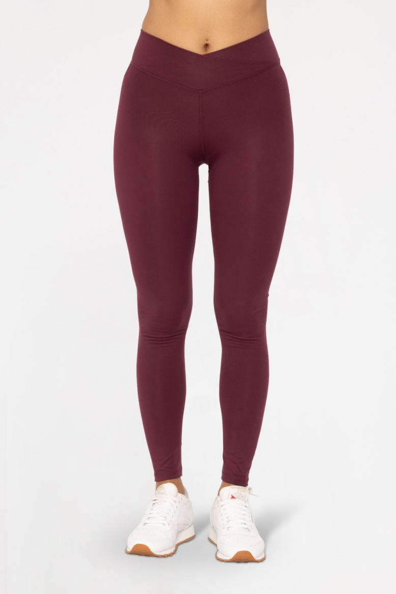 Venice Crossover Waist Leggings(BP624)