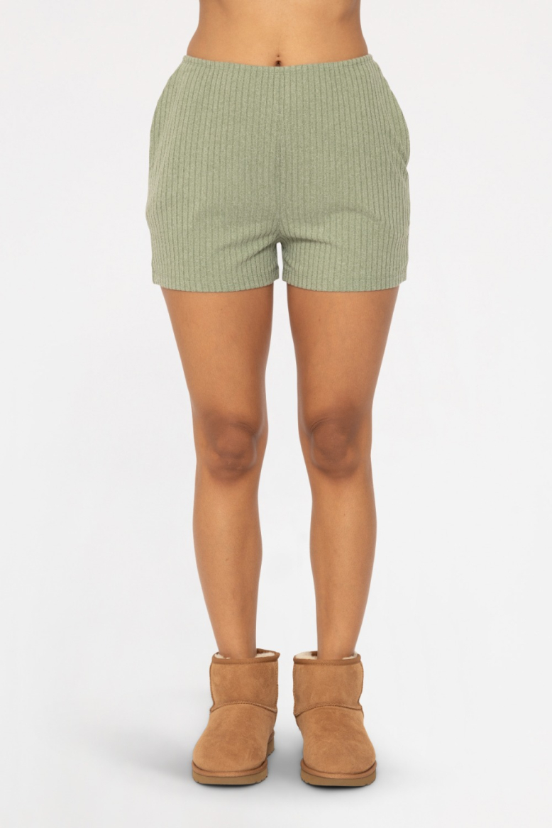 Soft Ribbed Lounge Shorts (KP5022)