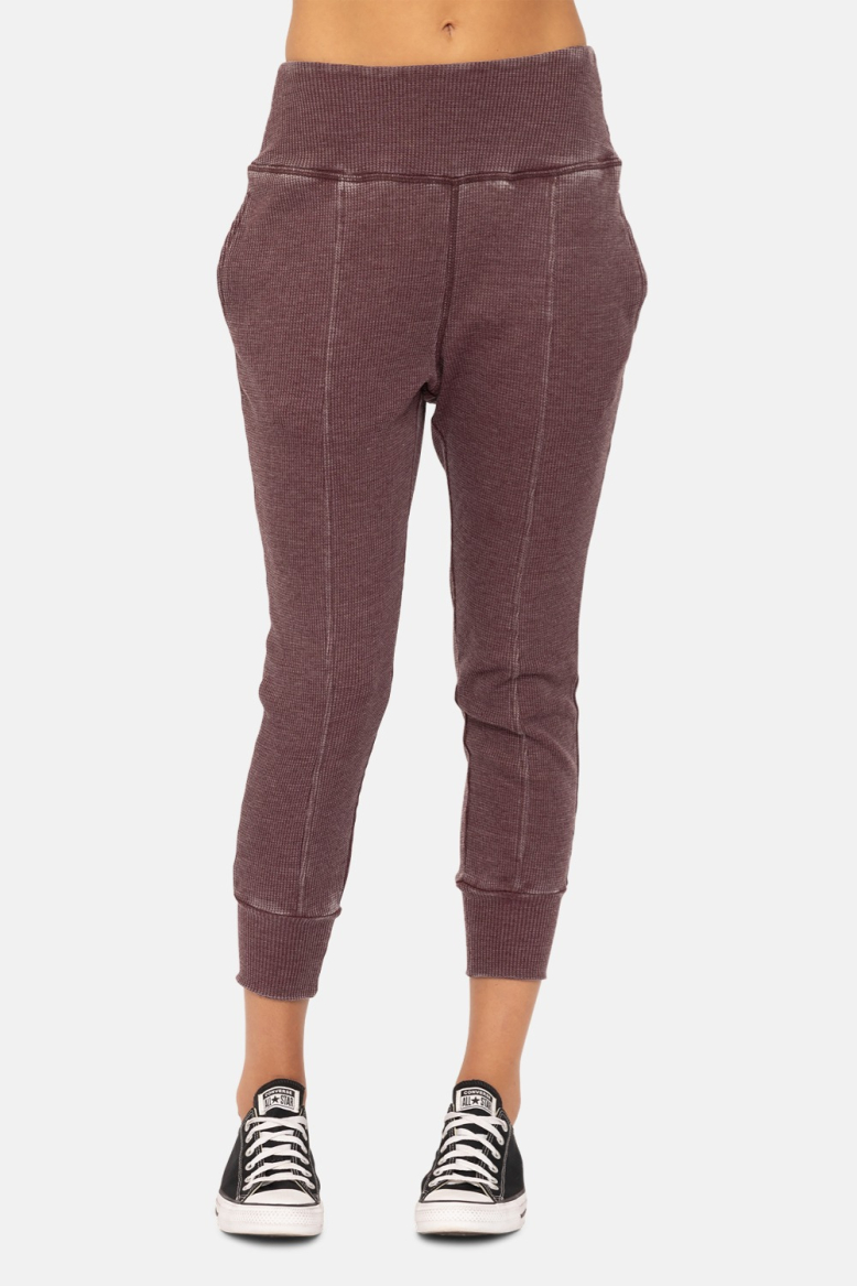 Cotton Blend Waffle Knit Jogger (KP5054)