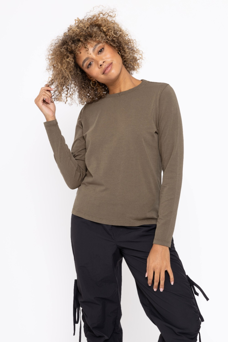 Pima Cotton Blend Long Sleeve (KTZ12388)