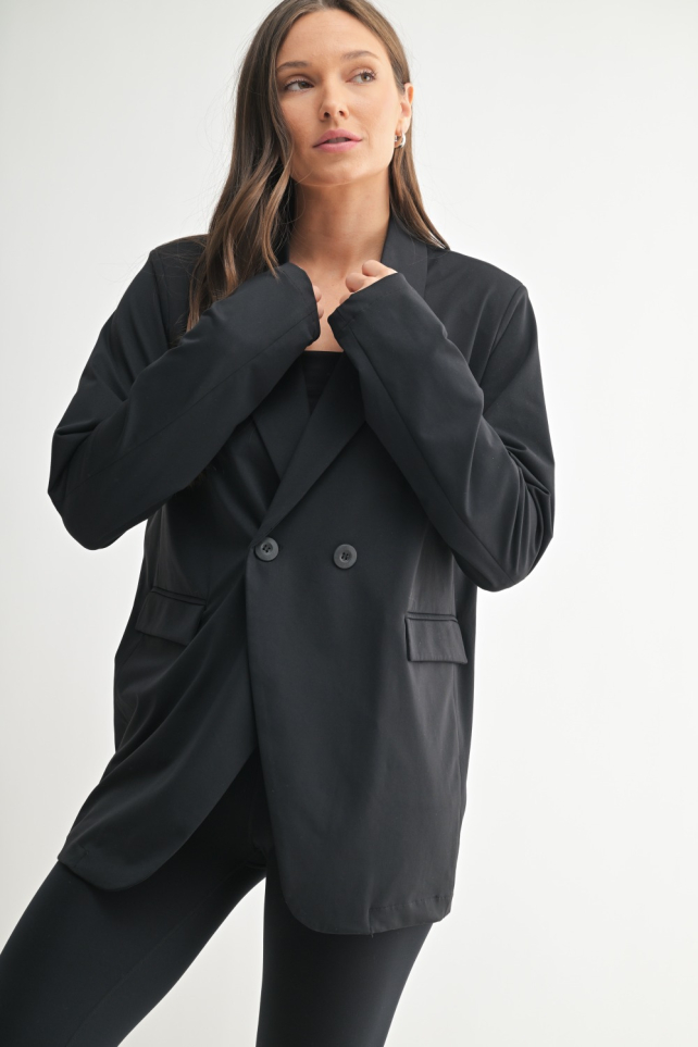 Oversized Blazer Jacket (AJ7147)