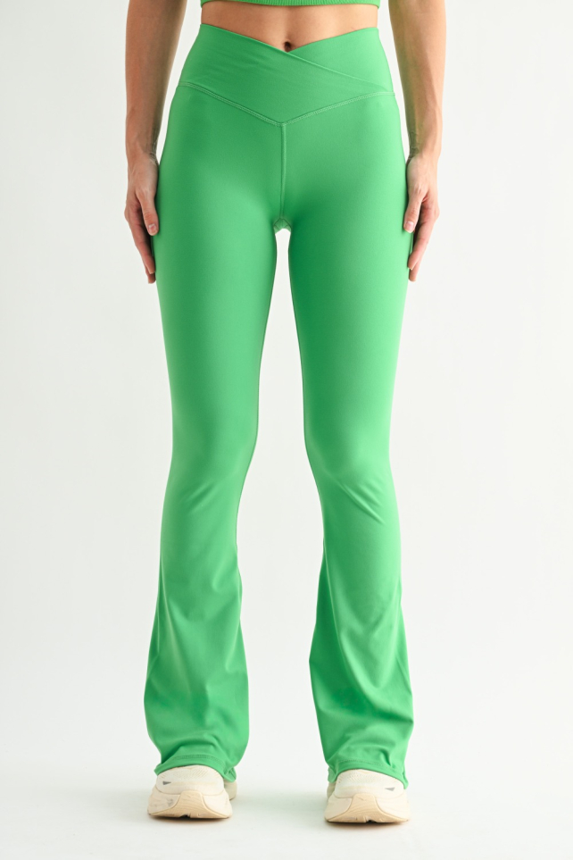 Venice Crossover Waist Yoga Pants(AP-B0891)