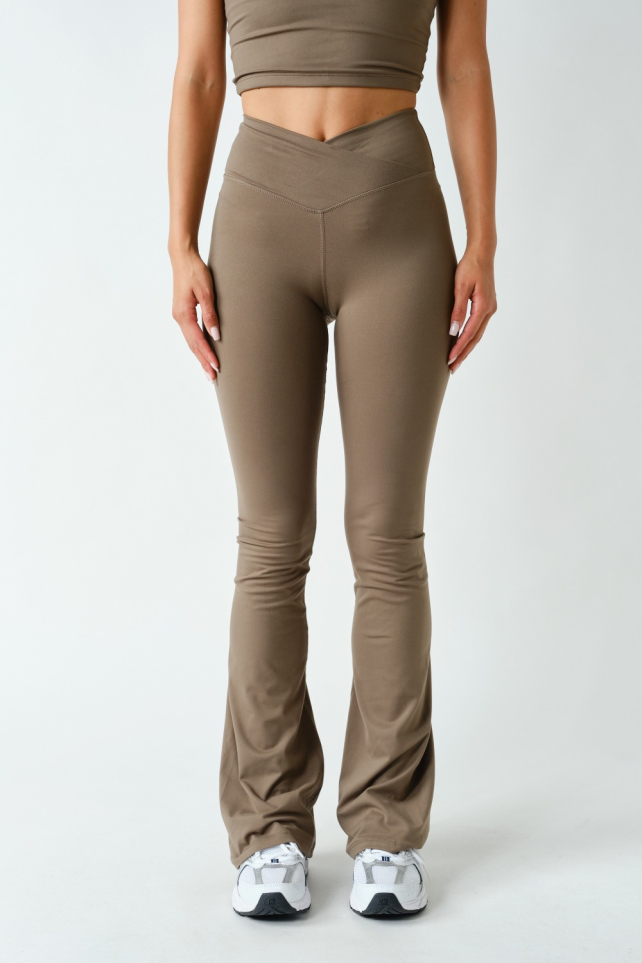 Venice Crossover Waist Yoga Pants(AP-B0891)