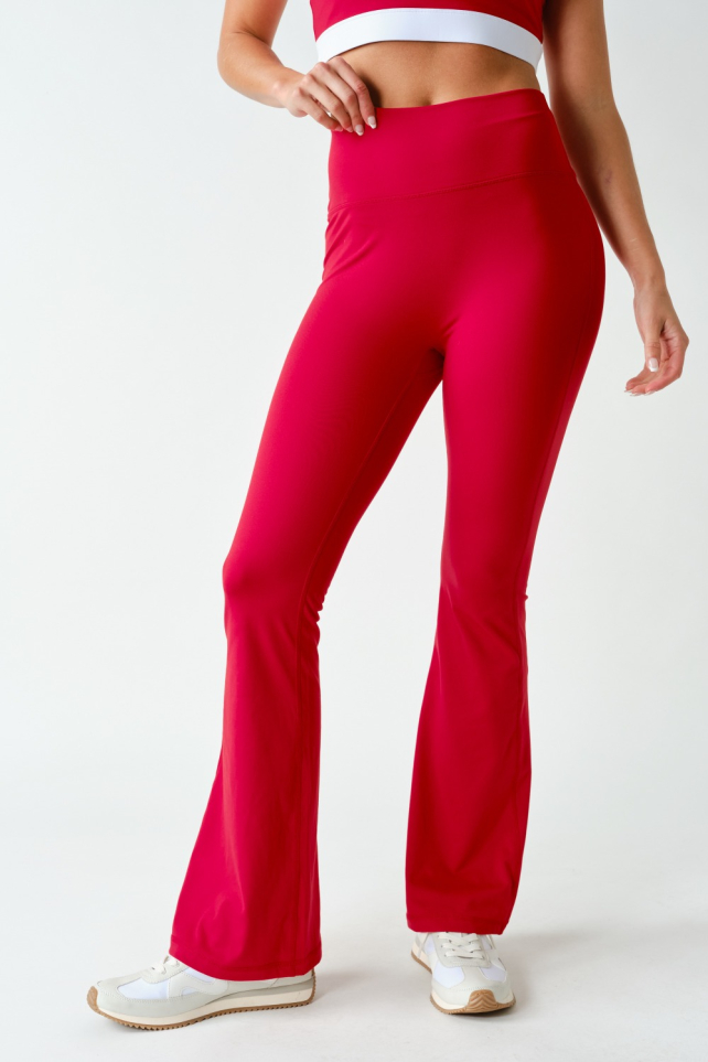 Venice Seamless-Front Flare Pants(APH3310)