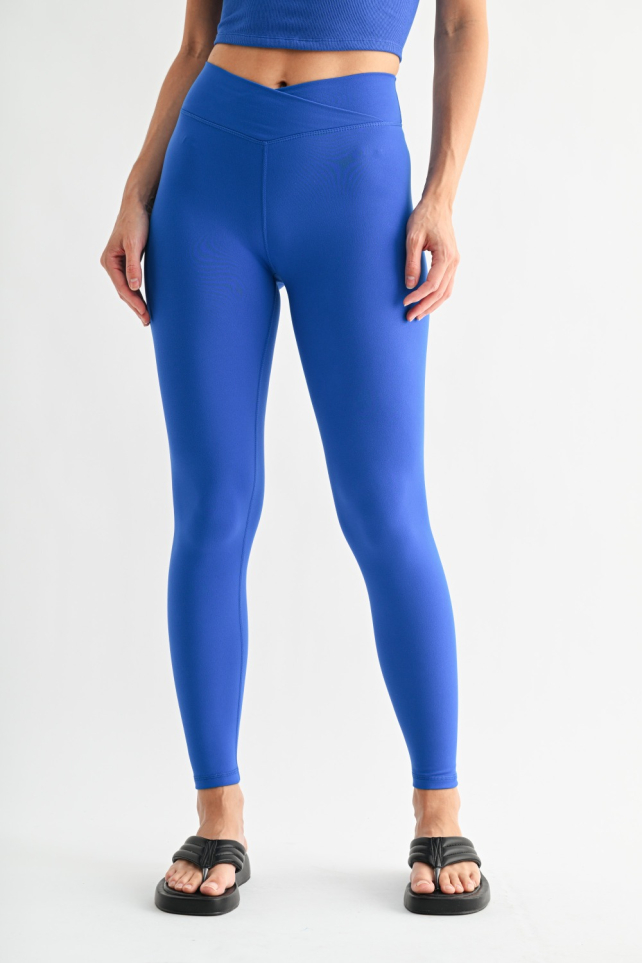 Venice Crossover Waist Leggings(BP624)