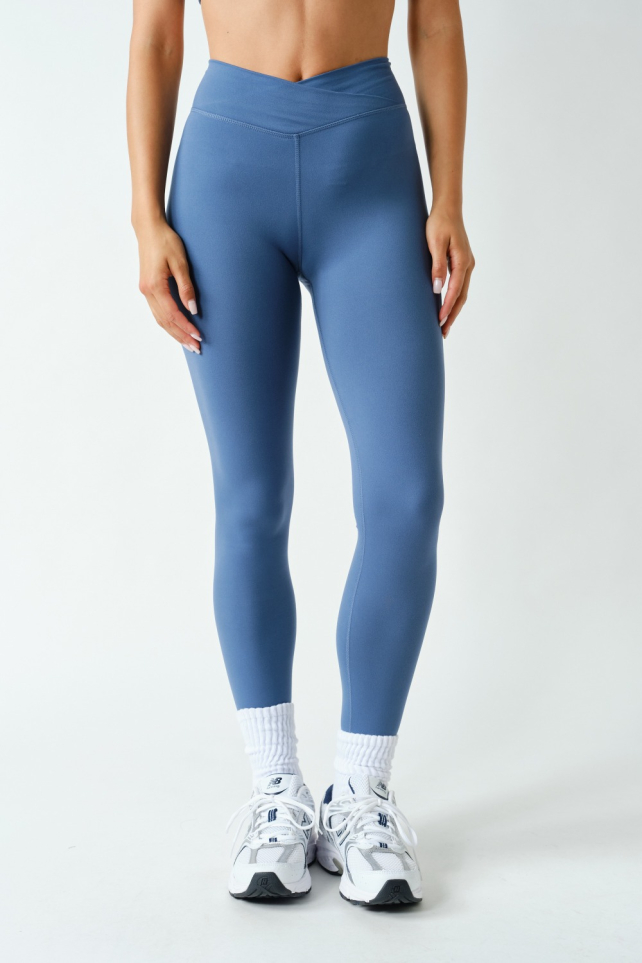 Venice Crossover Waist Leggings(BP624)