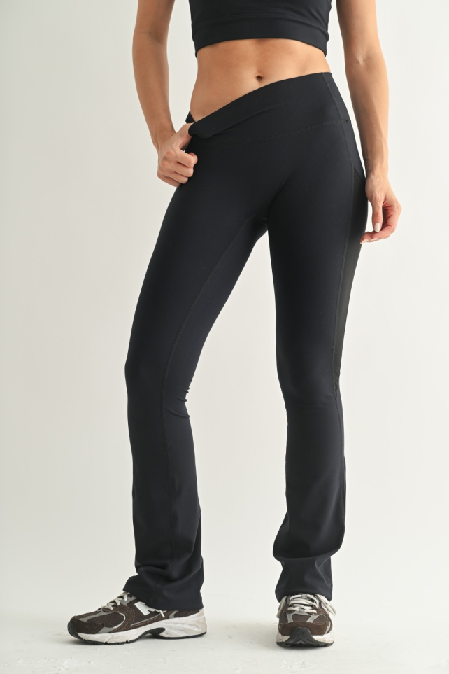 Venice AirFlex Mesh Flare Leggings(BP674)