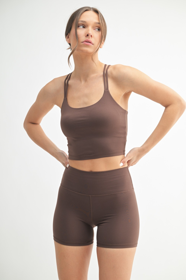 Venice Cloud Light Criss-Cross Sports Bra (BT666)