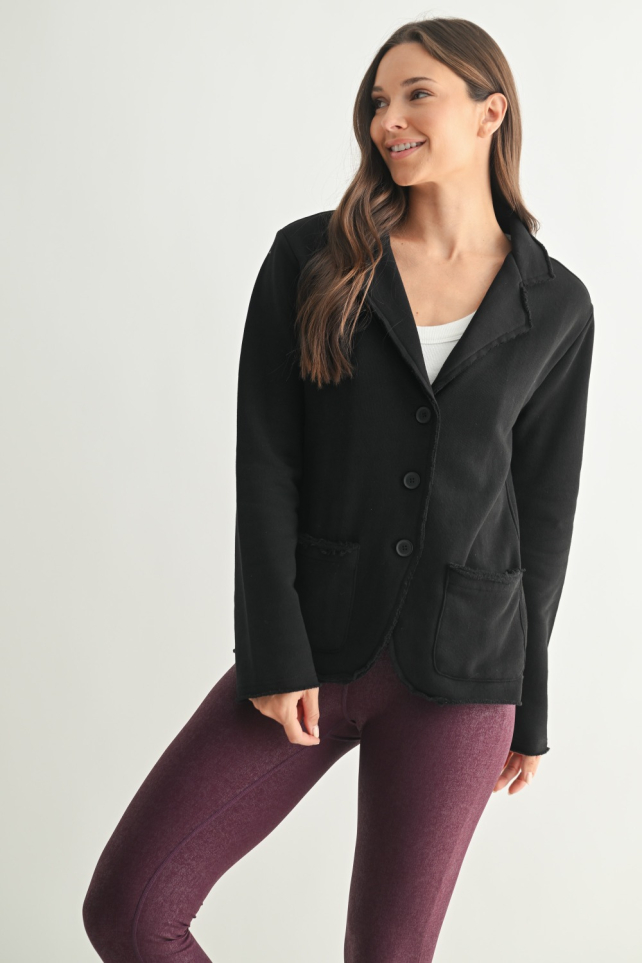 Malibu Raw Edge Revival Blazer(KJ5508)