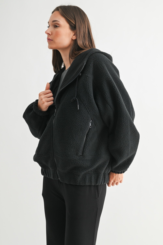 Alpine Fleece Zip Up  Hoodie(KJ5562)