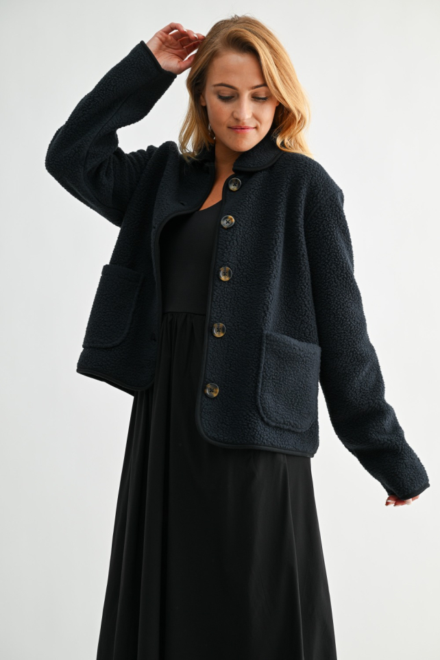 Frostline Button Sherpa Jacket(KJ5651)