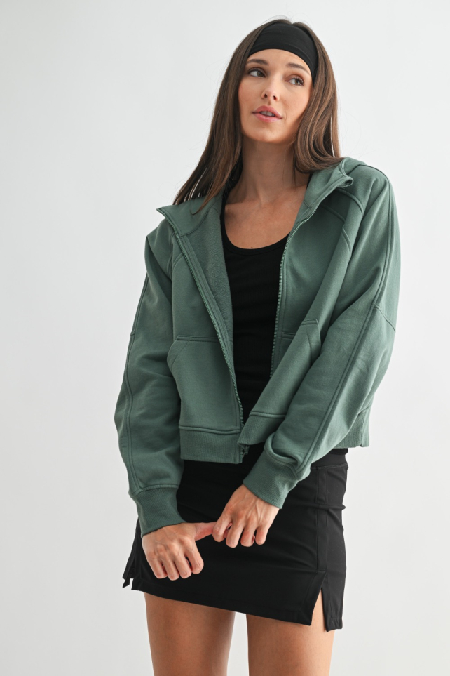 SoftStructure Zip-Up Fleece Hoodie(KJ5717)