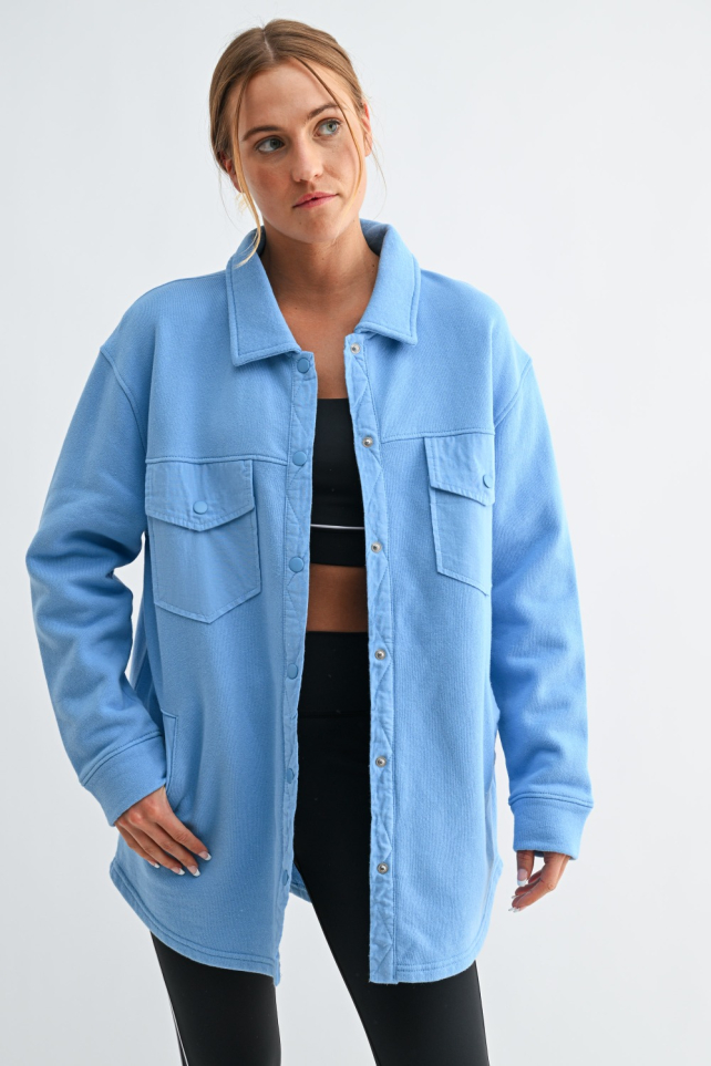 Malibu Evergreen Shacket(KJ5928)