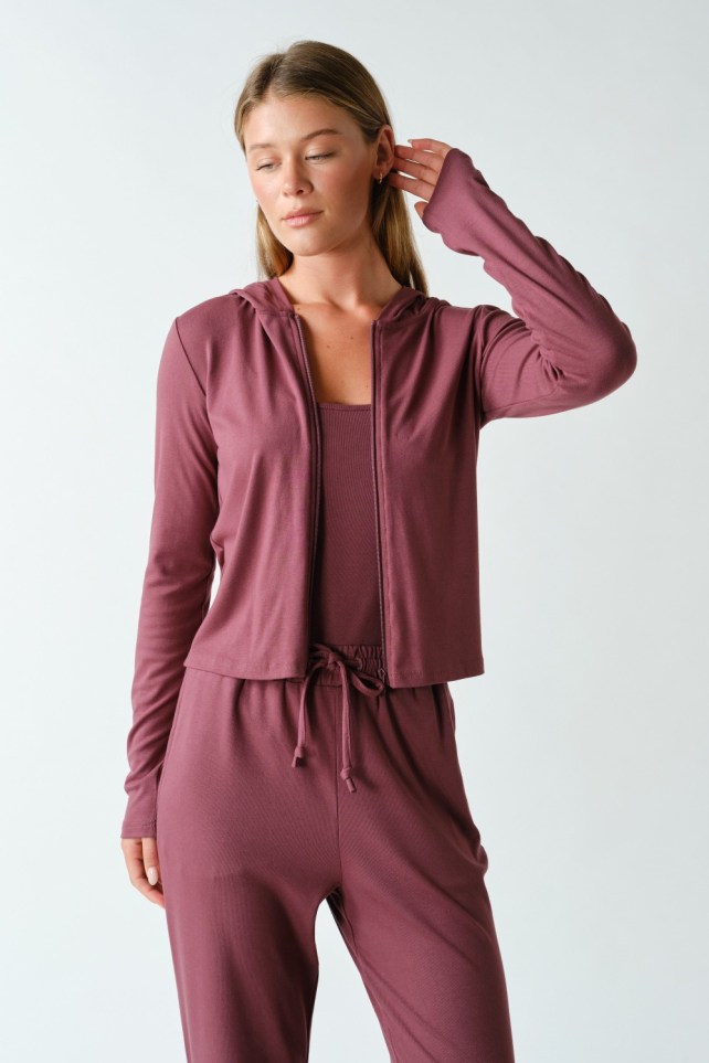 Marlow Lightweight Hooded Zip-Up Jacket(KJ6061)