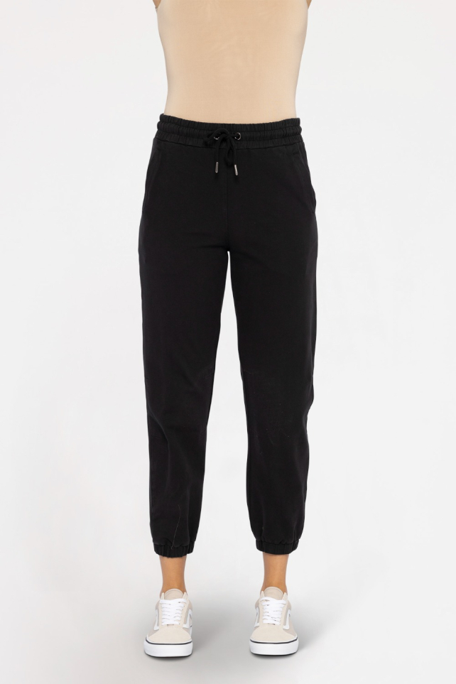 Swoop Back Twill Joggers (KP-A1109)