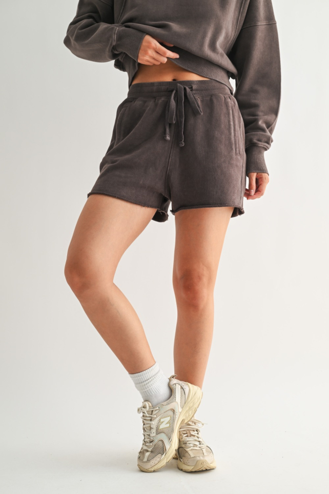 Mineral Wash Luxe Shorts(KP5320)