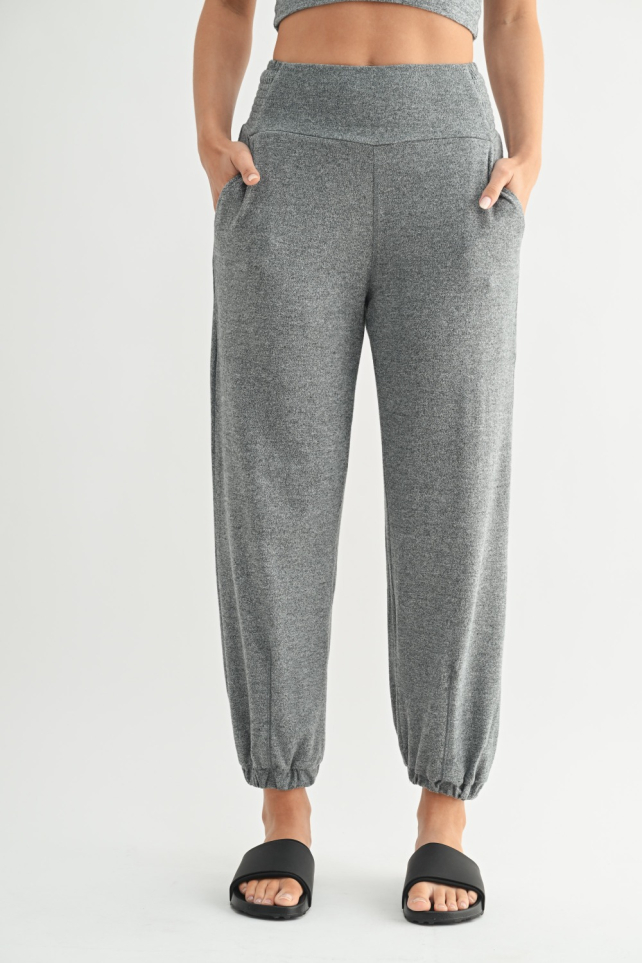 Brushed Hacci Lounge Jogger (KP5470)
