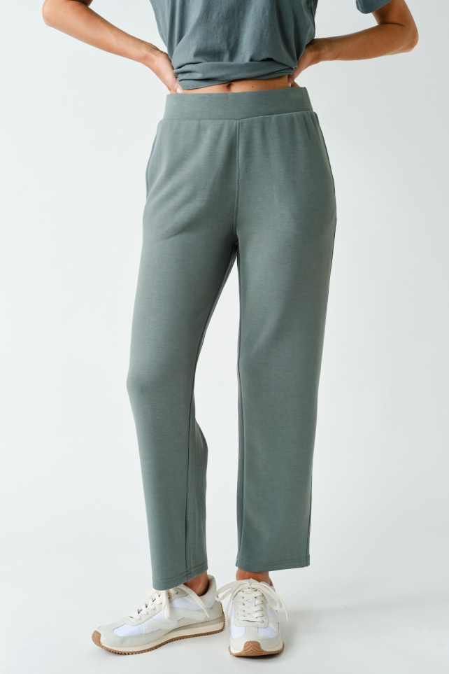 Laguna Soft Drape Cropped Pants(KP5519)