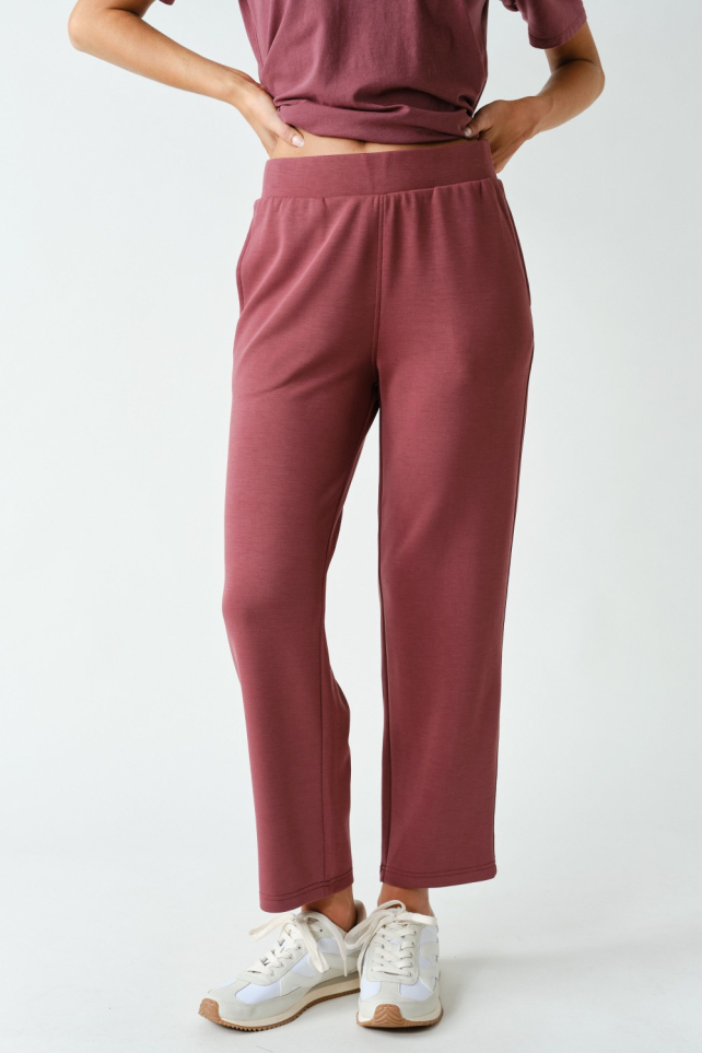 Laguna Soft Drape Cropped Pants(KP5519)