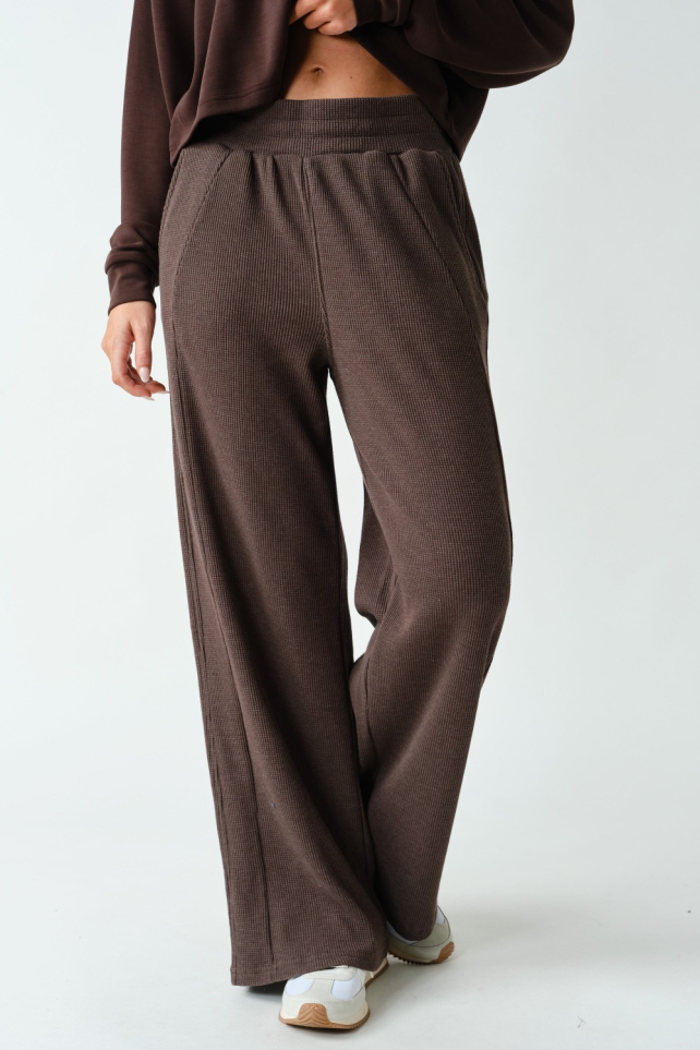 Waffle Pull-On Lounge Pants(KP5922)