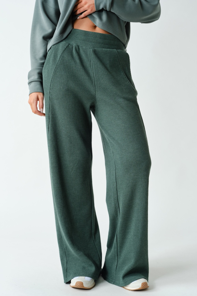 Waffle Pull-On Lounge Pants(KP5922)