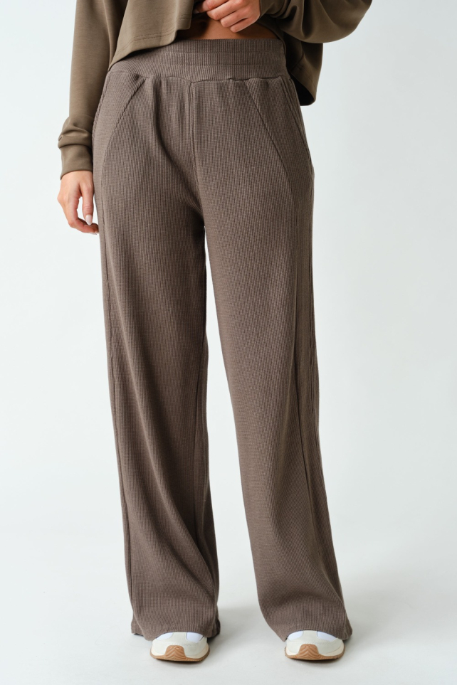 Waffle Pull-On Lounge Pants(KP5922)