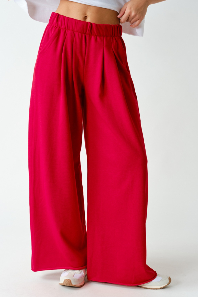 Piper Pleated Slouch Trousers(KP5992)