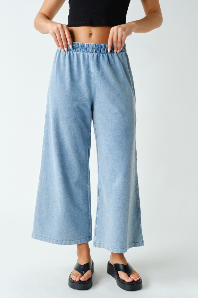 Daydrift Denim Knit Pants(KP6069)