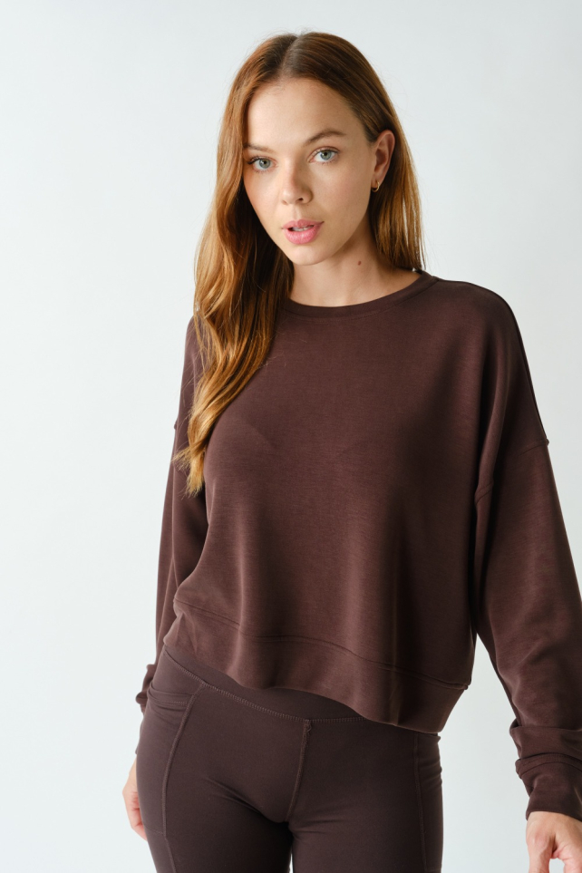 Laguna Dropped Shoulder Sweatshirt(KT5296)
