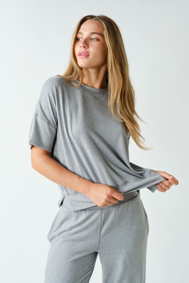 Brushed Hacci Dolman Top(KT5460)