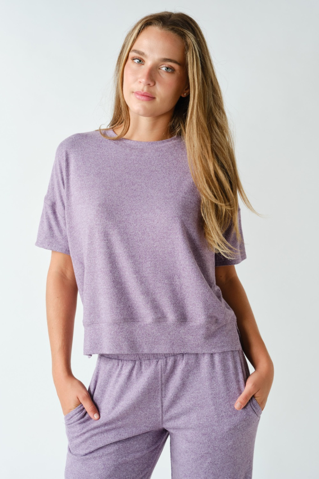 Brushed Hacci Dolman Top(KT5460)