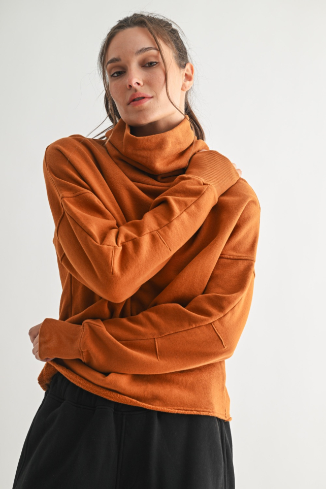 Lounge Layer Long Sleeve Turtleneck(KT5548)