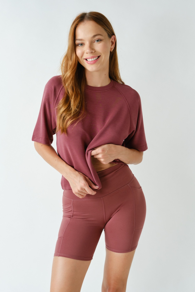 Laguna Soft Drape Raglan Tee(KT5582)