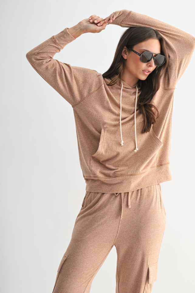 Brushed Hacci Lounge Hoodie(KT5668)