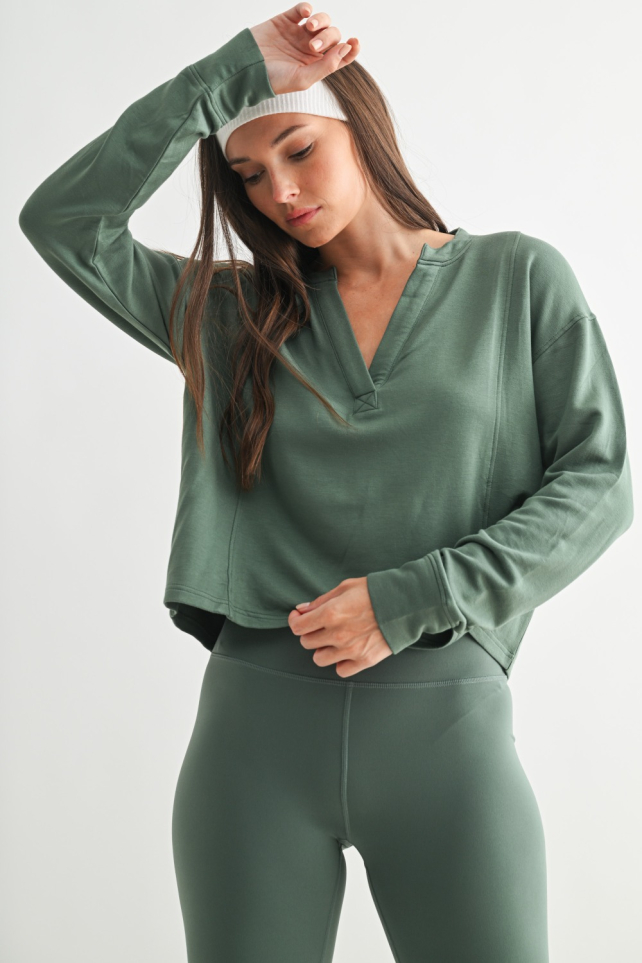 CloudScape Henley Tee(KT5678)