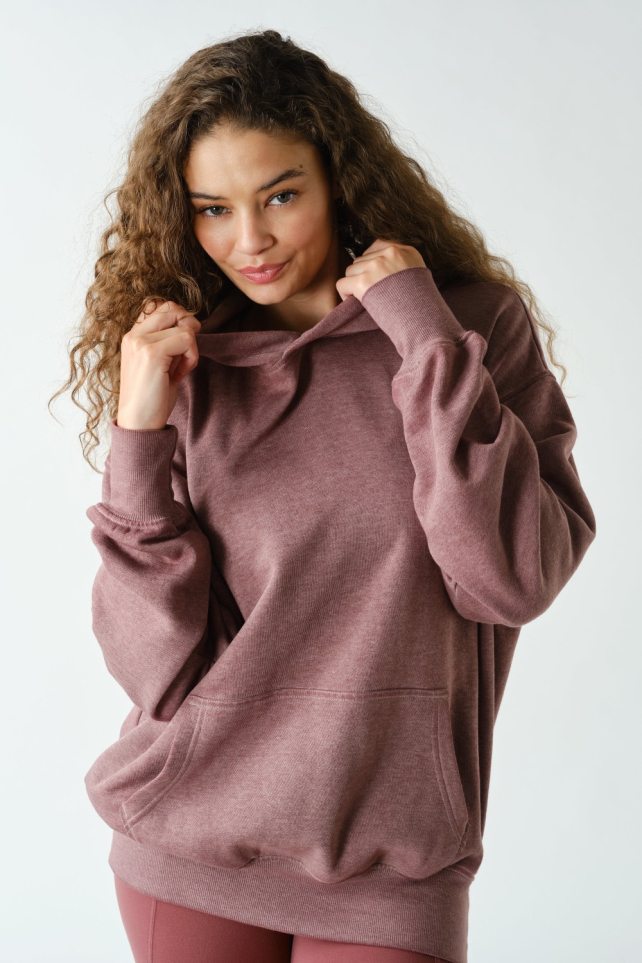 Burnout Bliss Fleece Hoodie(KT5740)