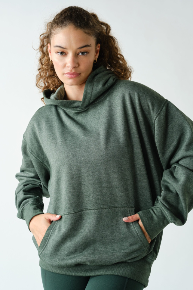 Burnout Bliss Fleece Hoodie(KT5740)
