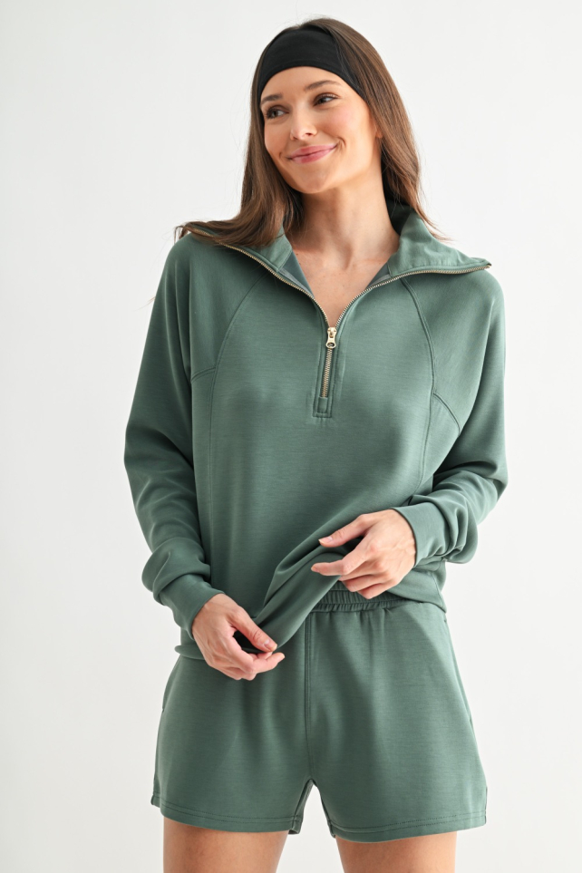 Laguna Scuba Half Zip Pullover(KT5776)