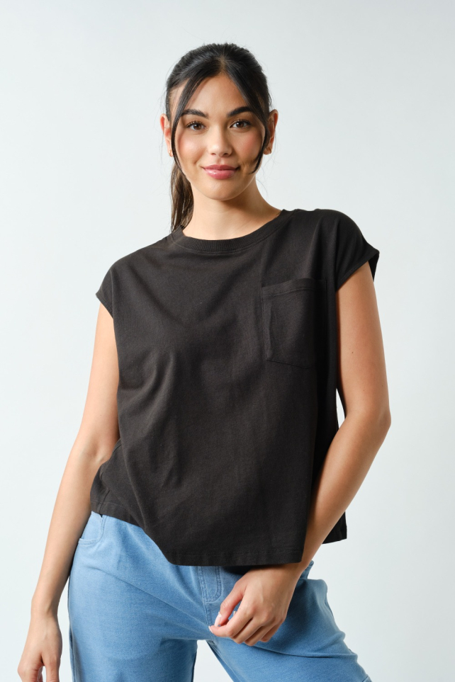 Sunkissed Pima Cotton Pocket Tee(KT5852)