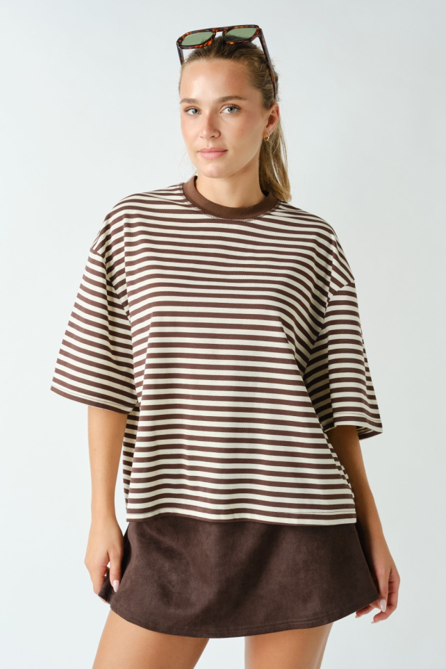 Latitude Striped Tee(KT5963)