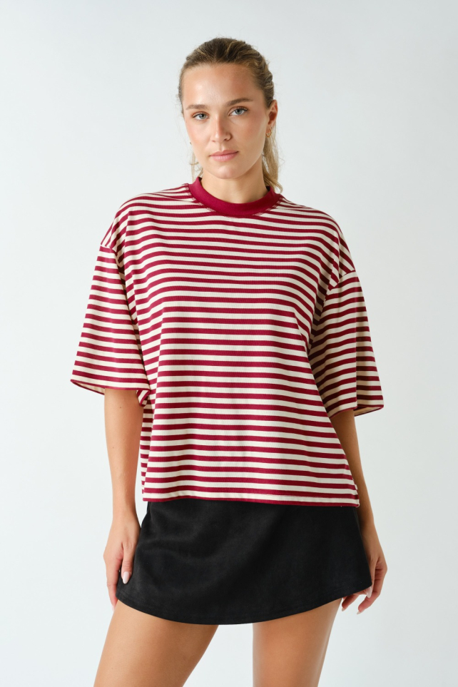 Latitude Striped Tee(KT5963)