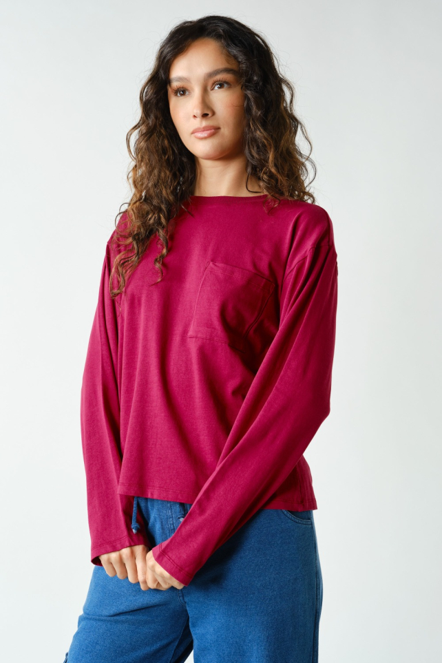 Pima Cotton Breeze Pocket Tee(KT6017)