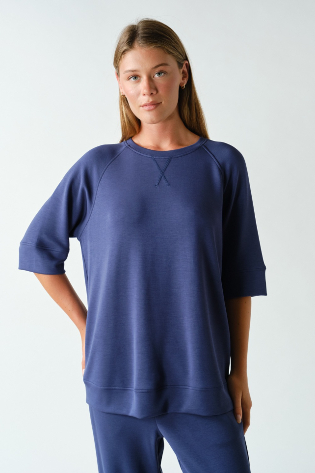 Laguna Longline Crewneck Tee(KT6142)