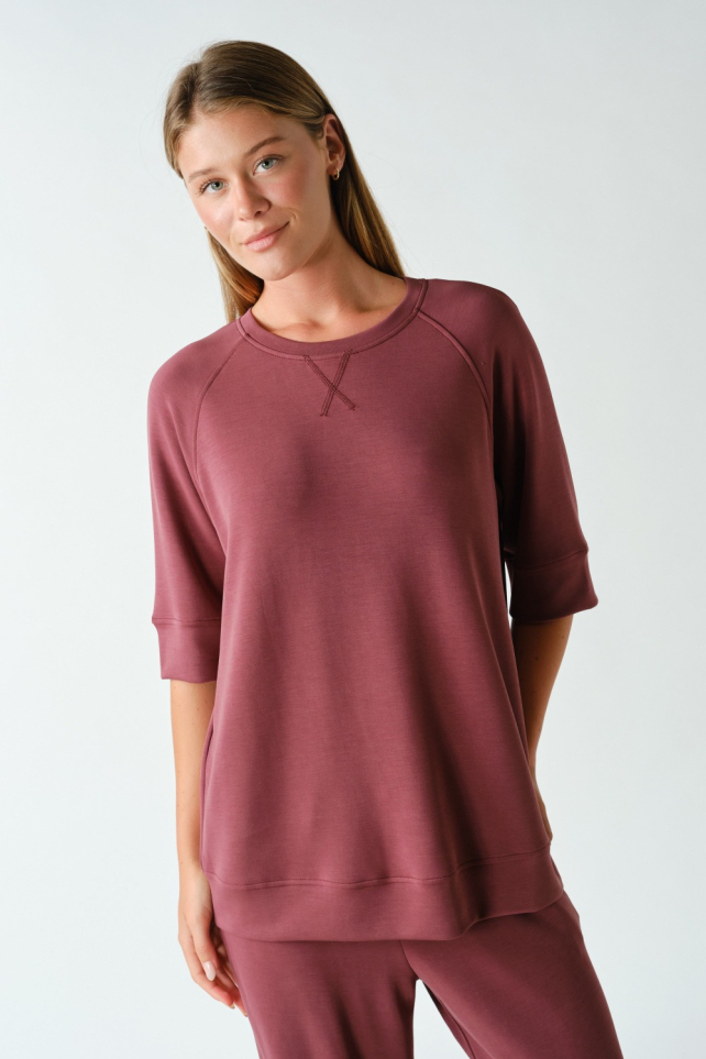 Laguna Longline Crewneck Tee(KT6142)