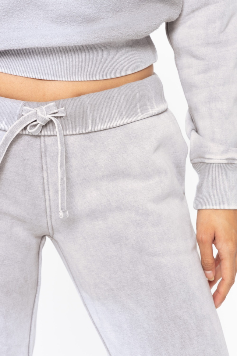 Straight Leg Vintage Fleece Lounge Pants (KP12076)