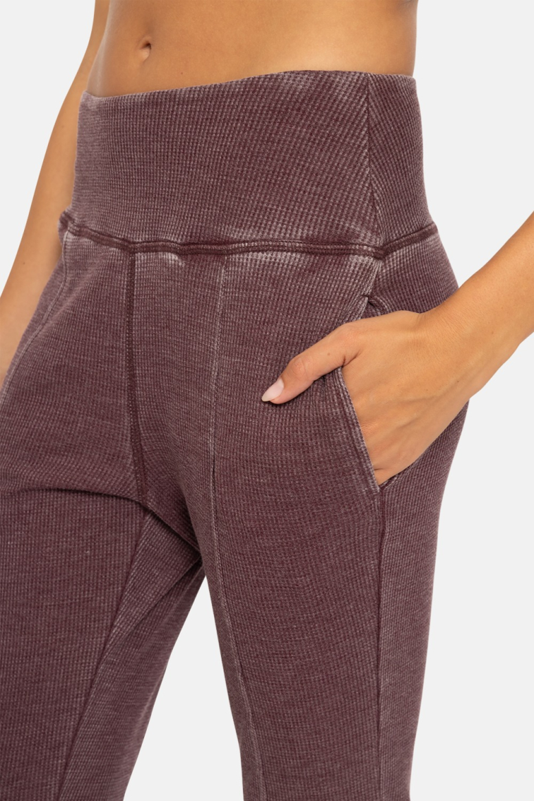 Cotton Blend Waffle Knit Jogger (KP5054)