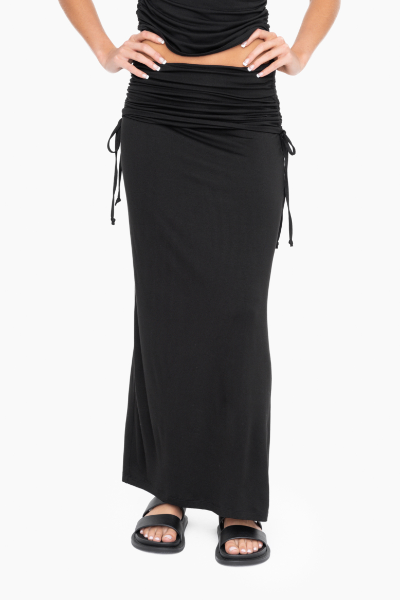 2-in-1 Convertible Maxi Skirt(KSR12256)