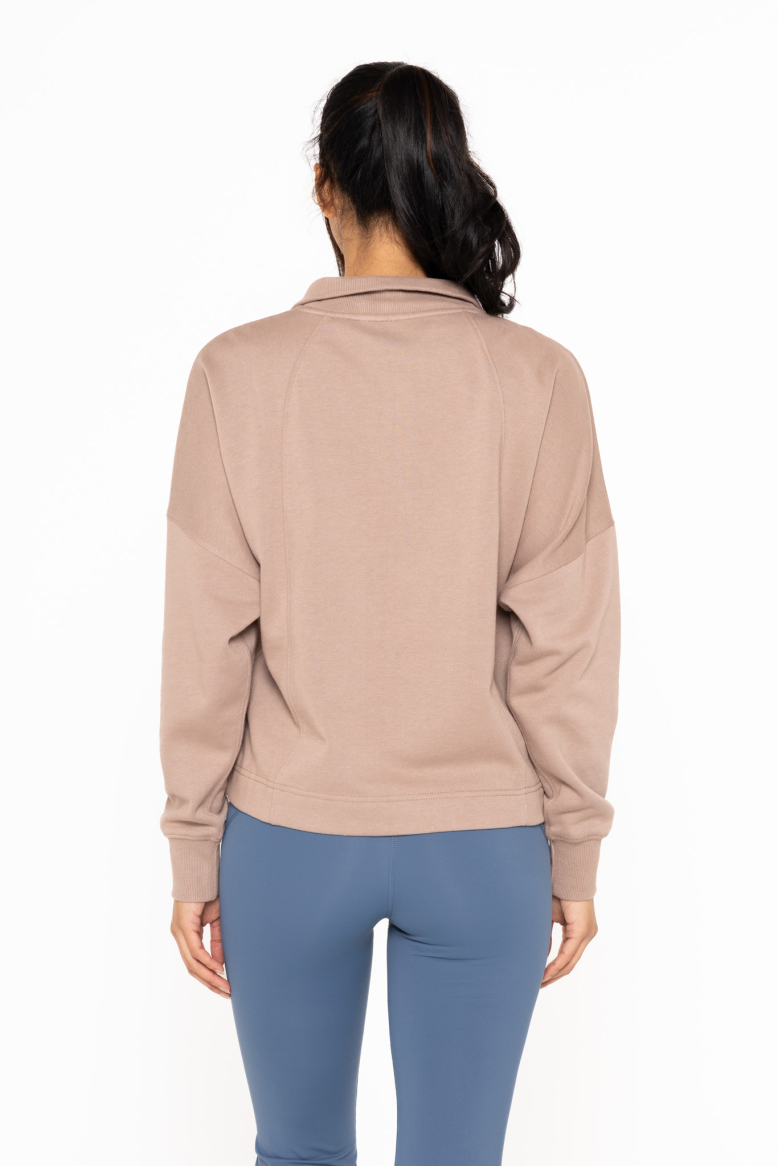 Plush Half-Zip Fleece Pullover(KT12200)